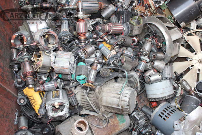 Electric Motors carz auto recycling gta junkyard wrecker toronto ontario